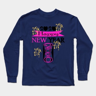 Happy New Year 2020 Long Sleeve T-Shirt